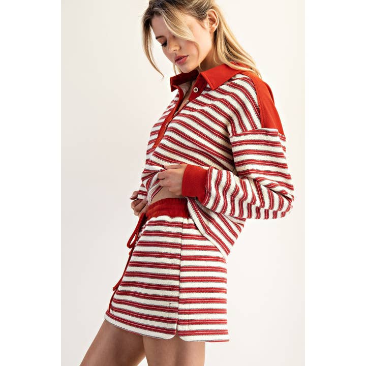 STYLE USA - Wholesale Skirt - Women's - NEW Striped Mini Skirt8