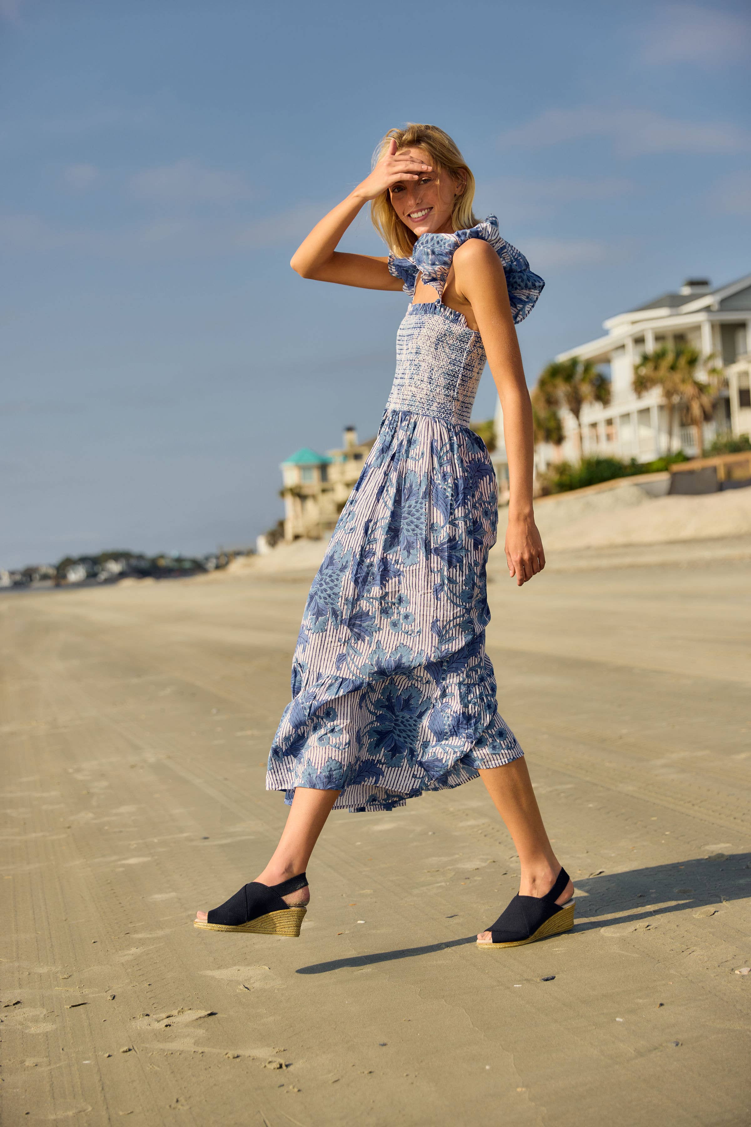 Charleston Shoe Co. - Wholesale Sandals - Women's - Elizabeth Spring 25 - Peep Toe Sling Back Wedge/Sandal8