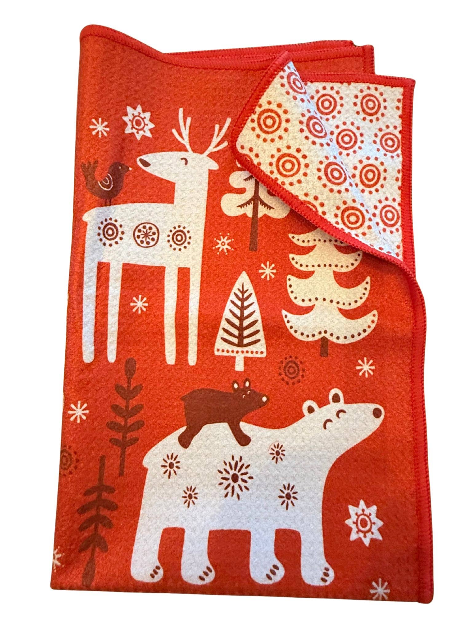 Skogsbarn - Wholesale Tea Towel - Microfiber Waffle Kitchen Towel- Holiday 2025