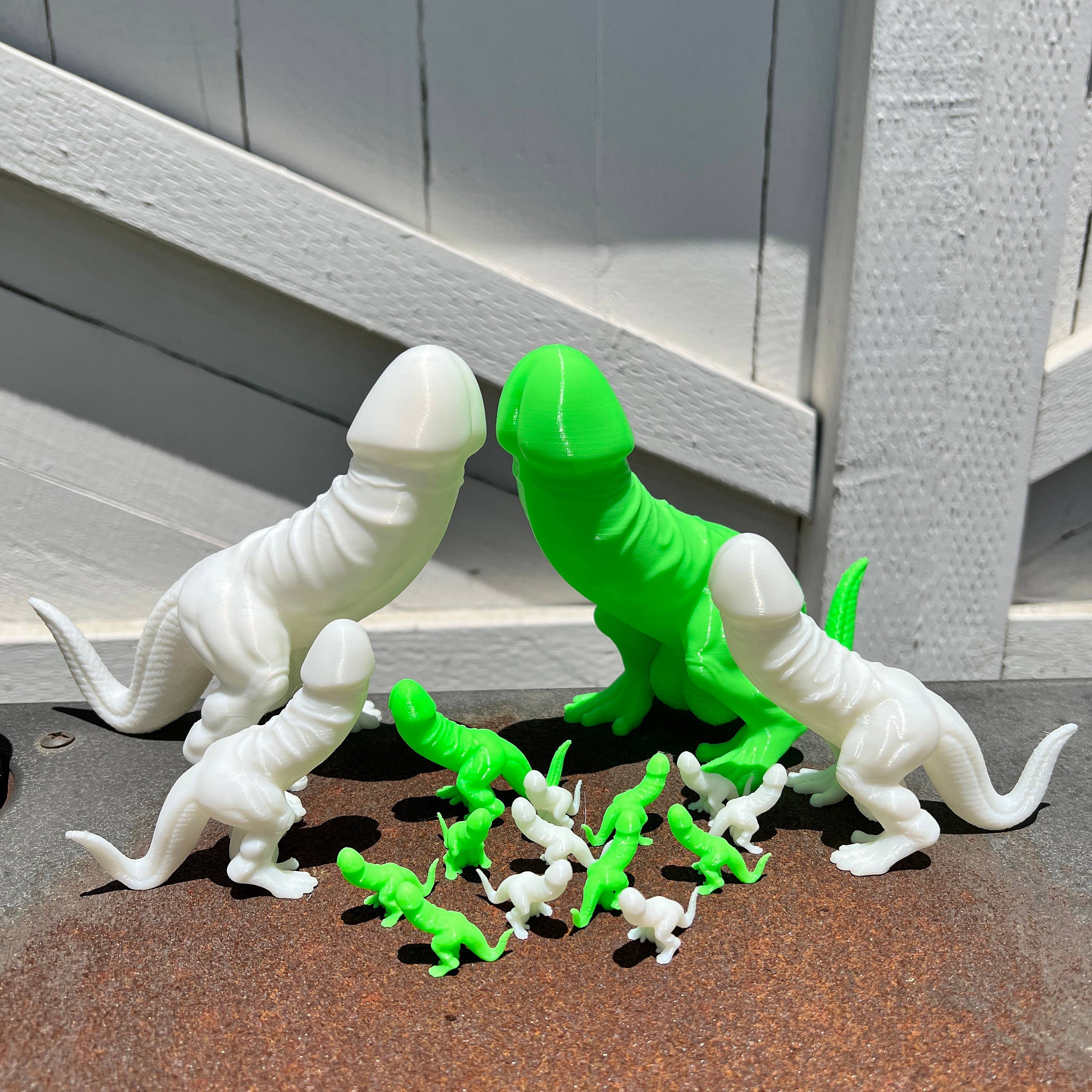 NumanPrints – Großhandel Scherz-/Geschenkartikel – Im Dunkeln leuchten! Dino-Dick Dickasaurus Rex Bachelorette7