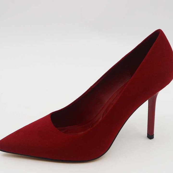 Mars Sky Shoes Wholesale - Wholesale High Heels - Women's - Bamboo FLORA-01 Women Classic Pointy Toe Heeled Pumps