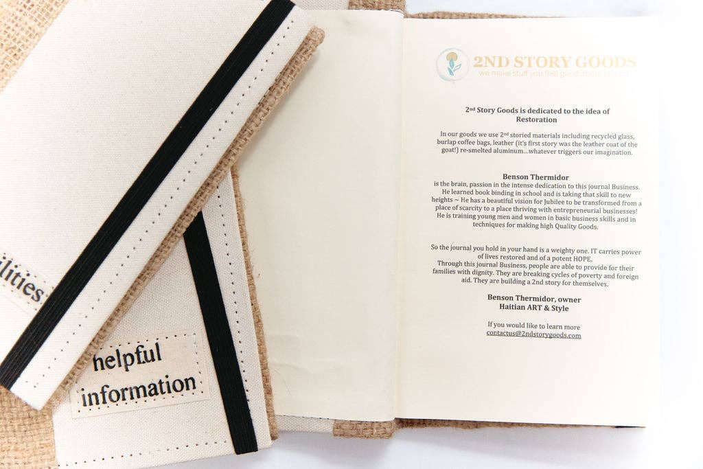 2nd Story Goods + Haiti Design Co - Wholesale Journal/Diary - Story Journals5