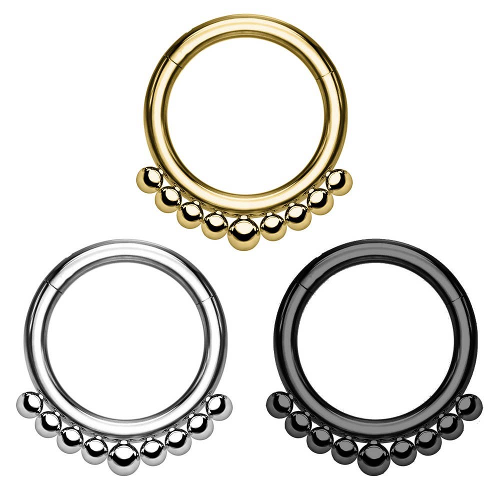 Awaken - Wholesale Jewelry Set - Clicker Circle with Beads - PY-0551