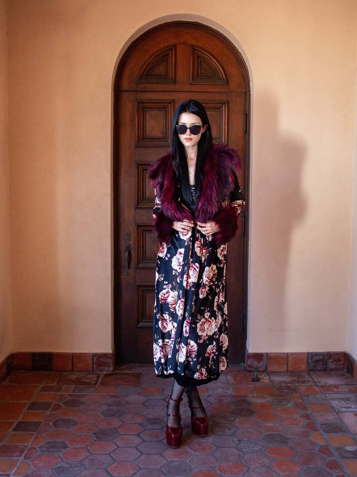 Jennafer Grace - Wholesale Fur/Faux Fur Coat - Women's - Penny Roses Nouveau Faux Fur Jacket7