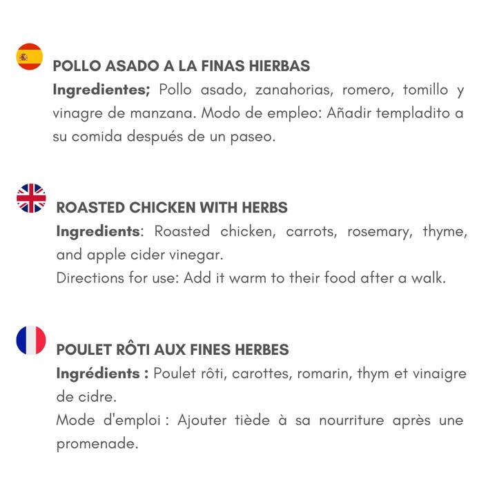 Waniyanpi - Venta al por mayor Comida - Perros - CHRISTMAS BROTH FOR DOGS - CALDO NAVIDEÑO 240 ML