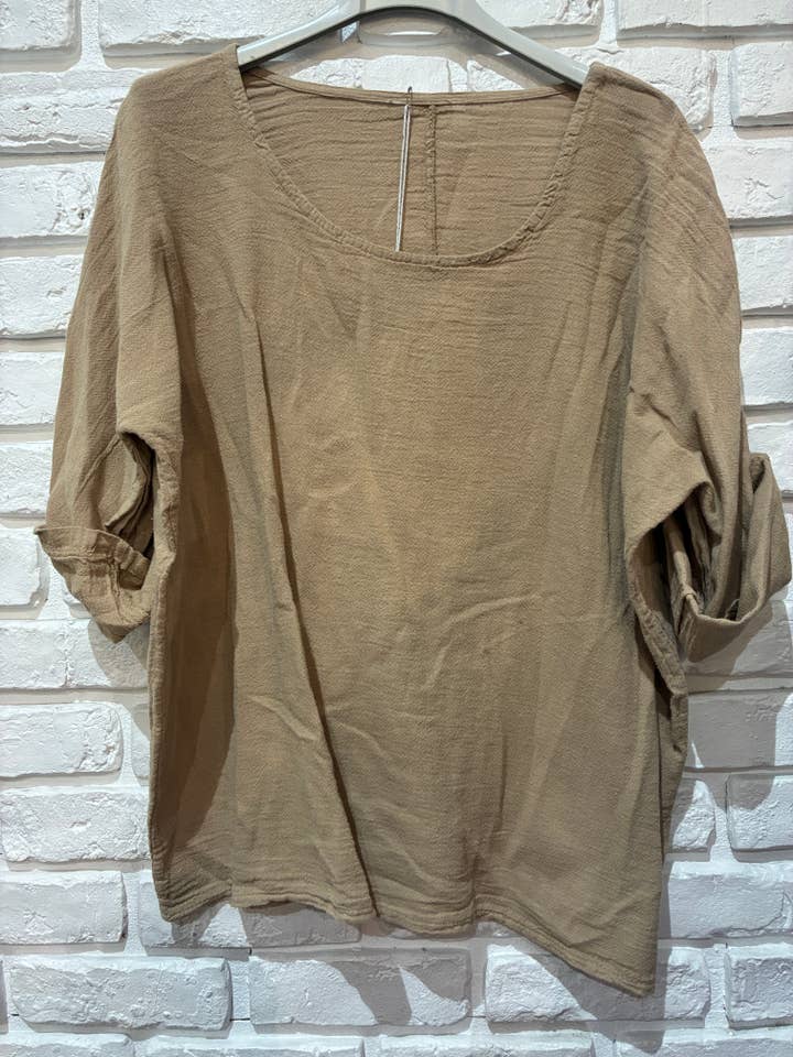 la maison des fibres naturelles – wholesale T-shirt – women's – t-shirts 1101 + SIZE60%cotton 40%linen19