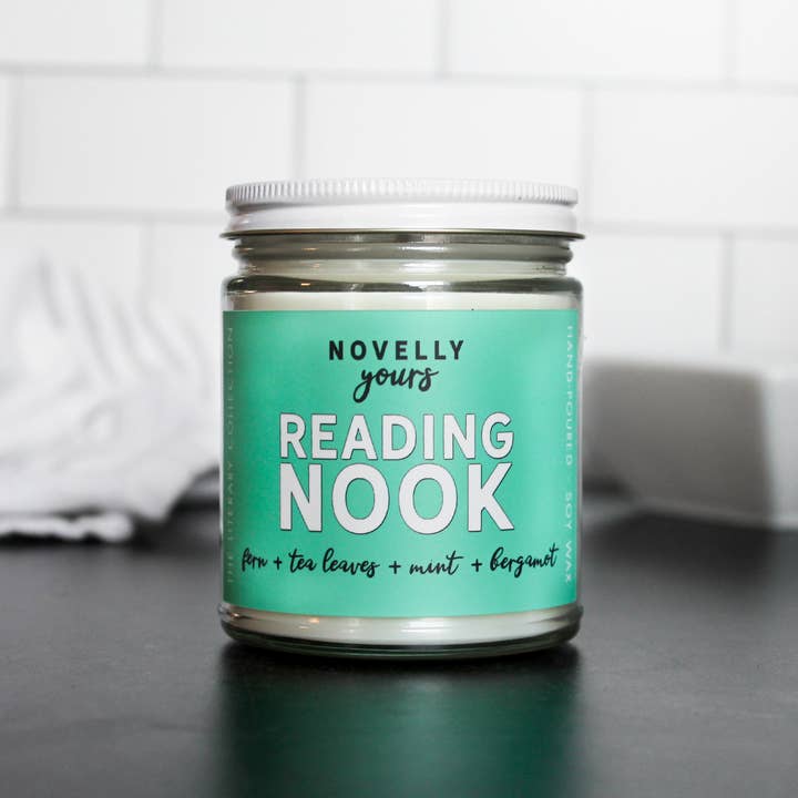Novelly Yours - Wholesale Jar/Filled Candle - Reading Nook candle