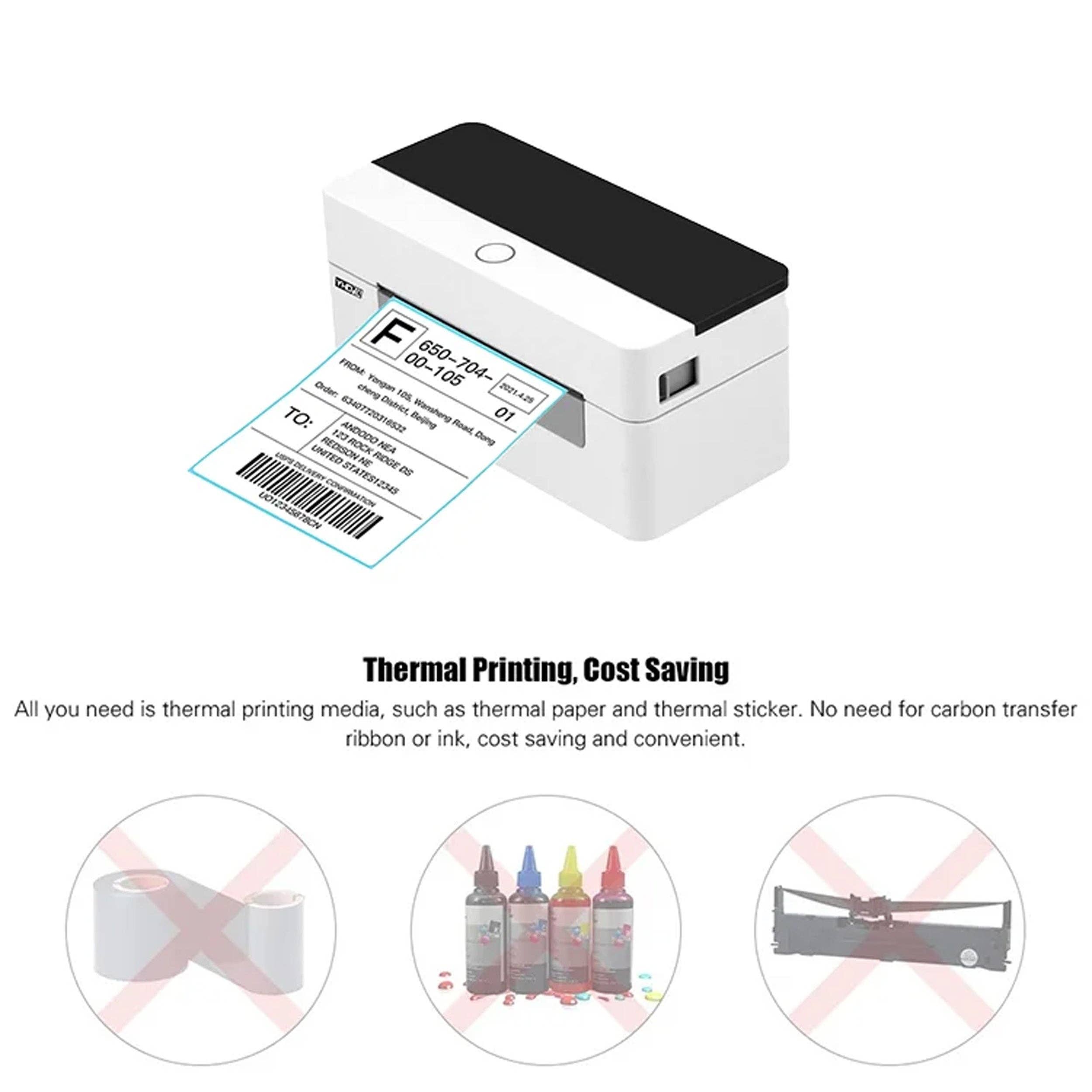 GulleeGadgets - Wholesale Electronic Skincare Device - Thermal 4*6 Desktop Shipping Label Printer- In Bulk5