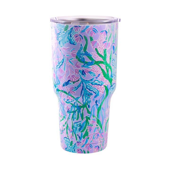 Gobelet isotherme, Seacret Escape pour la vente par Lilly Pulitzer by Lifeguard Press