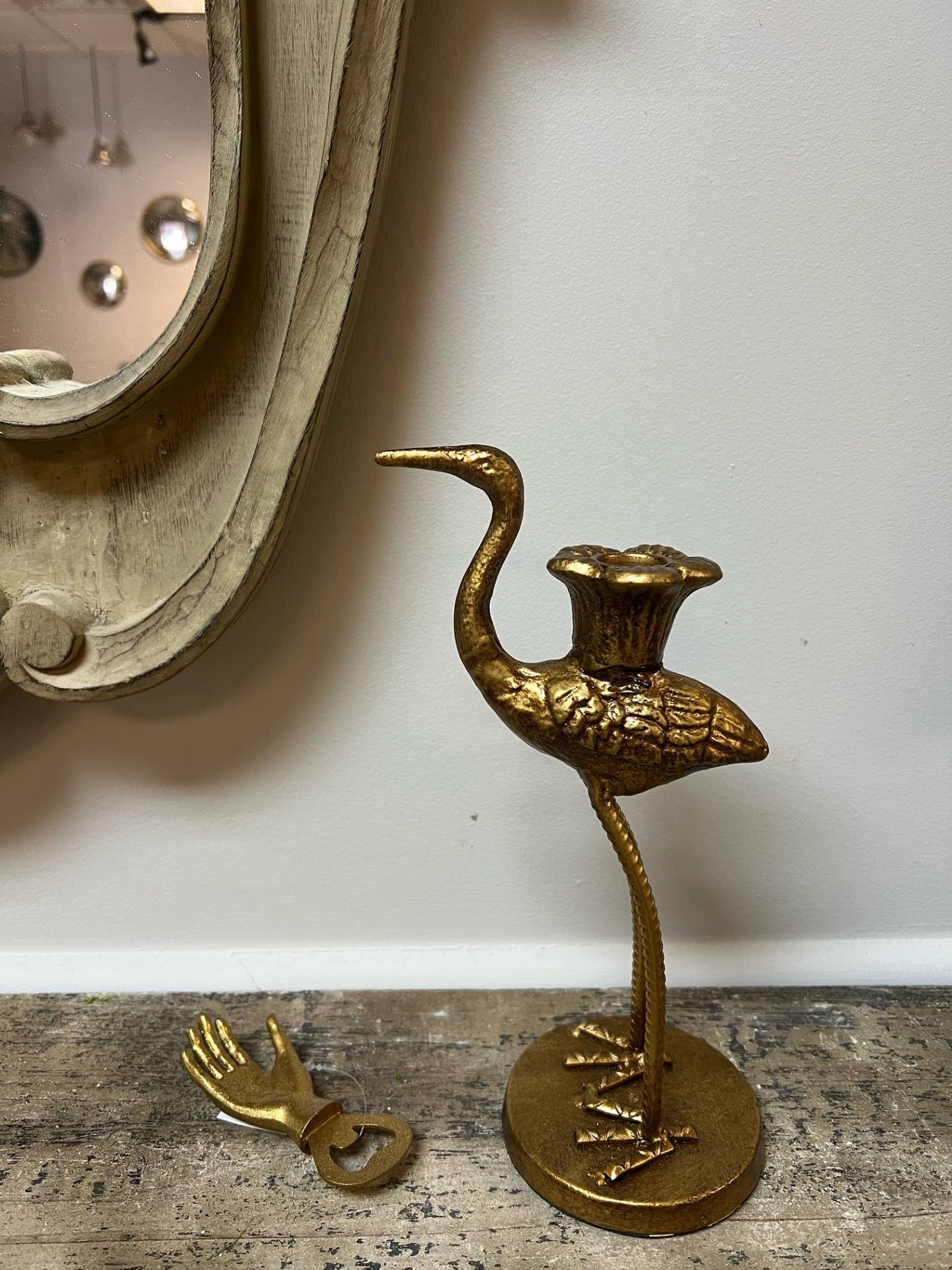 Vagabond Vintage – wholesale Ljushållare – Kranljushållare med antik guldfinish1