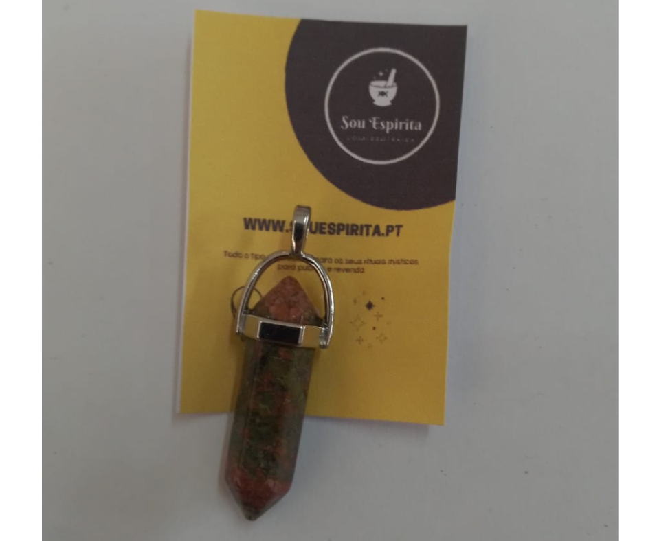 EMTUACASA - Venta al por mayor Abalorios/colgantes individuales - Colgante Bala - Unakita con plata0