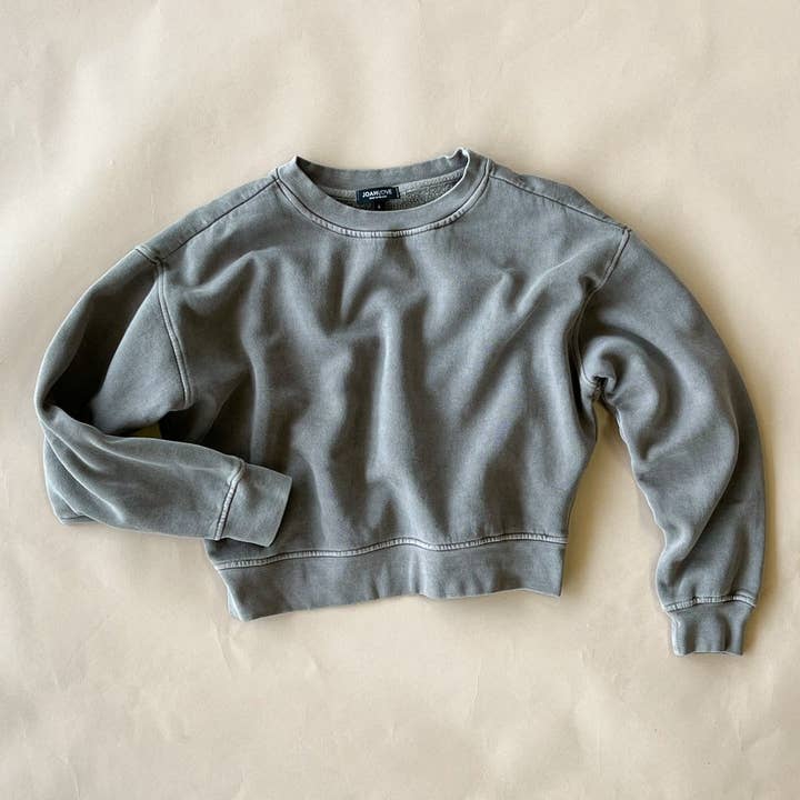 Sudadera corta vintage | Nuez | Mujeres y jóvenes mayores de 10 años para venta al por mayor de Joah Love