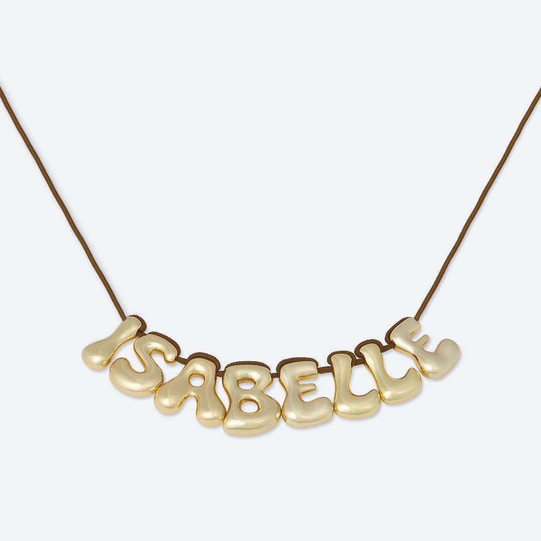 La Mome Bijou - Wholesale Pendant/Charm Necklace - 8 LETTER NECKLACE23