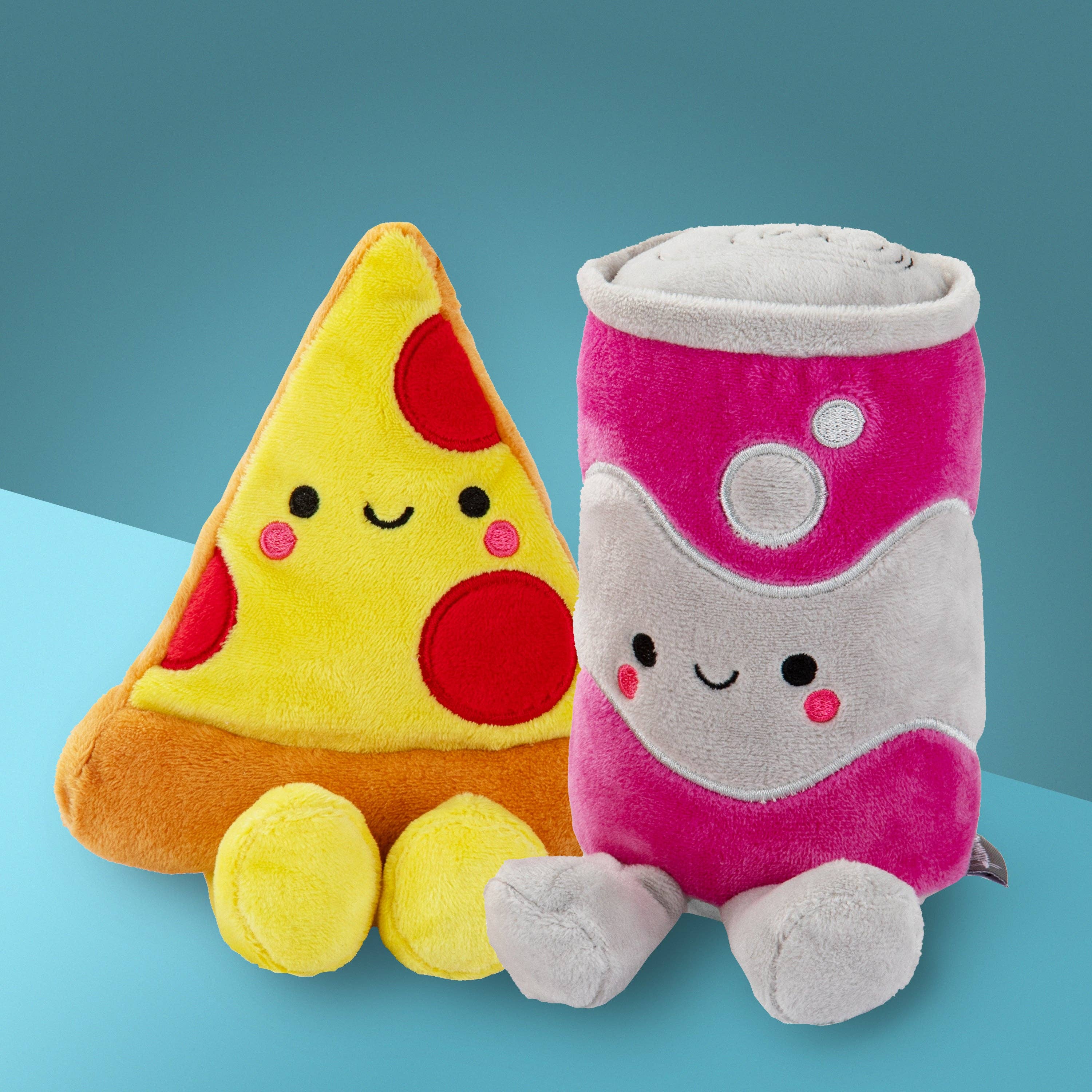 Hallmark - Wholesale Stuffed/Plush Toy - Kids & Baby - Better Together Pizza And Pop Magnetic Plush Pair2
