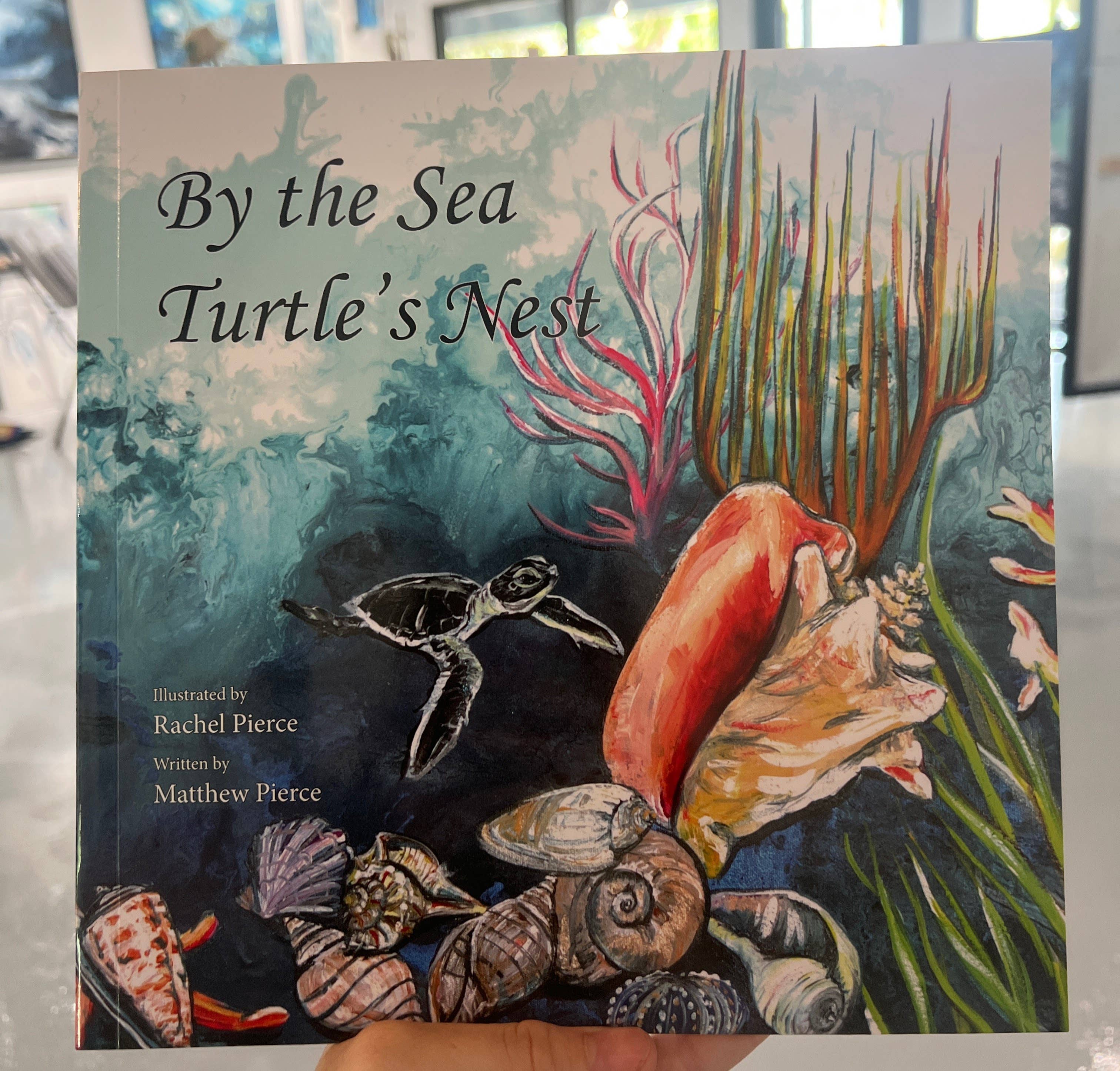 Rachel Pierce Art Gallery - Wholesale Preschool Book (3-5) - By the Sea Turtle's Nest Children's Book1