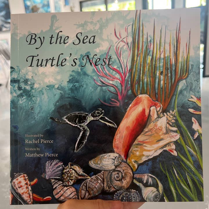 Rachel Pierce Art Gallery - Wholesale Preschool Book (3-5) - By the Sea Turtle's Nest Children's Book1