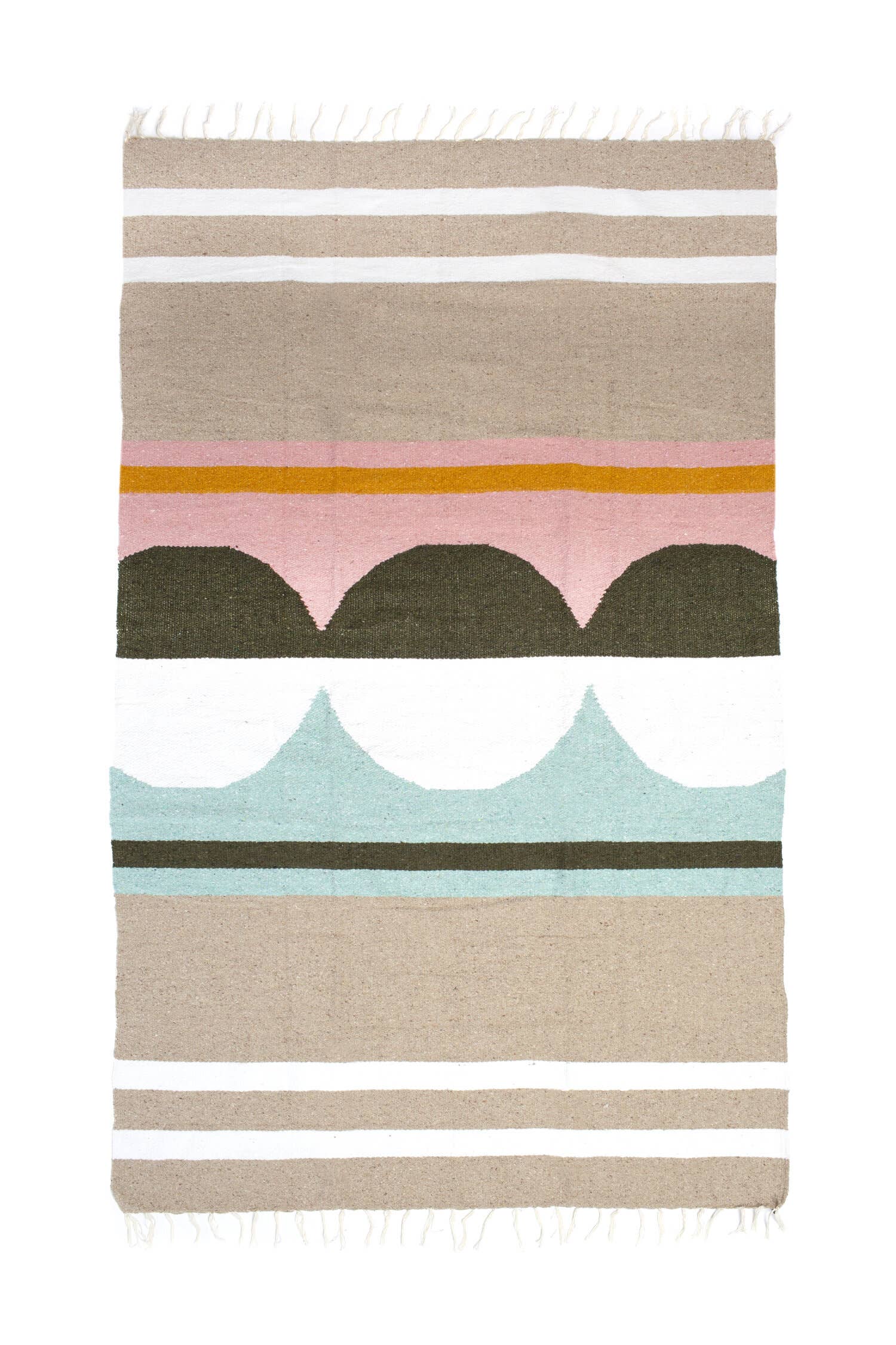 Caminito – wholesale Picknickfilt – Luna Fresca - Rullad filt med läderrem1