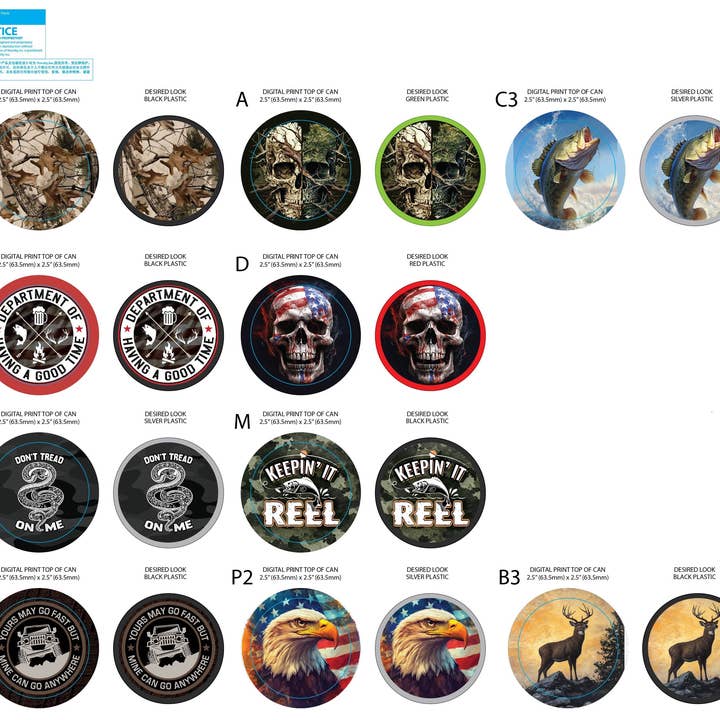 Novelty Brands - Wholesale Retailer Display - Home & Living - Smokezilla Full Print Storage Canisters Boxed - 10/Display3