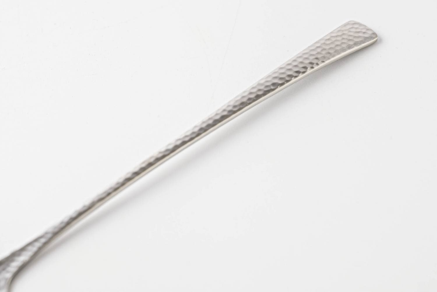 Yamani - Wholesale Serving Utensil - Japanese hammer eyes pattern cutlery yudofu spoon L4