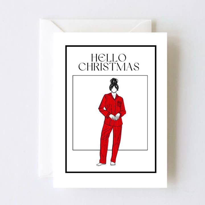 Hello Christmas, Christmas Card for wholesale by STETCH