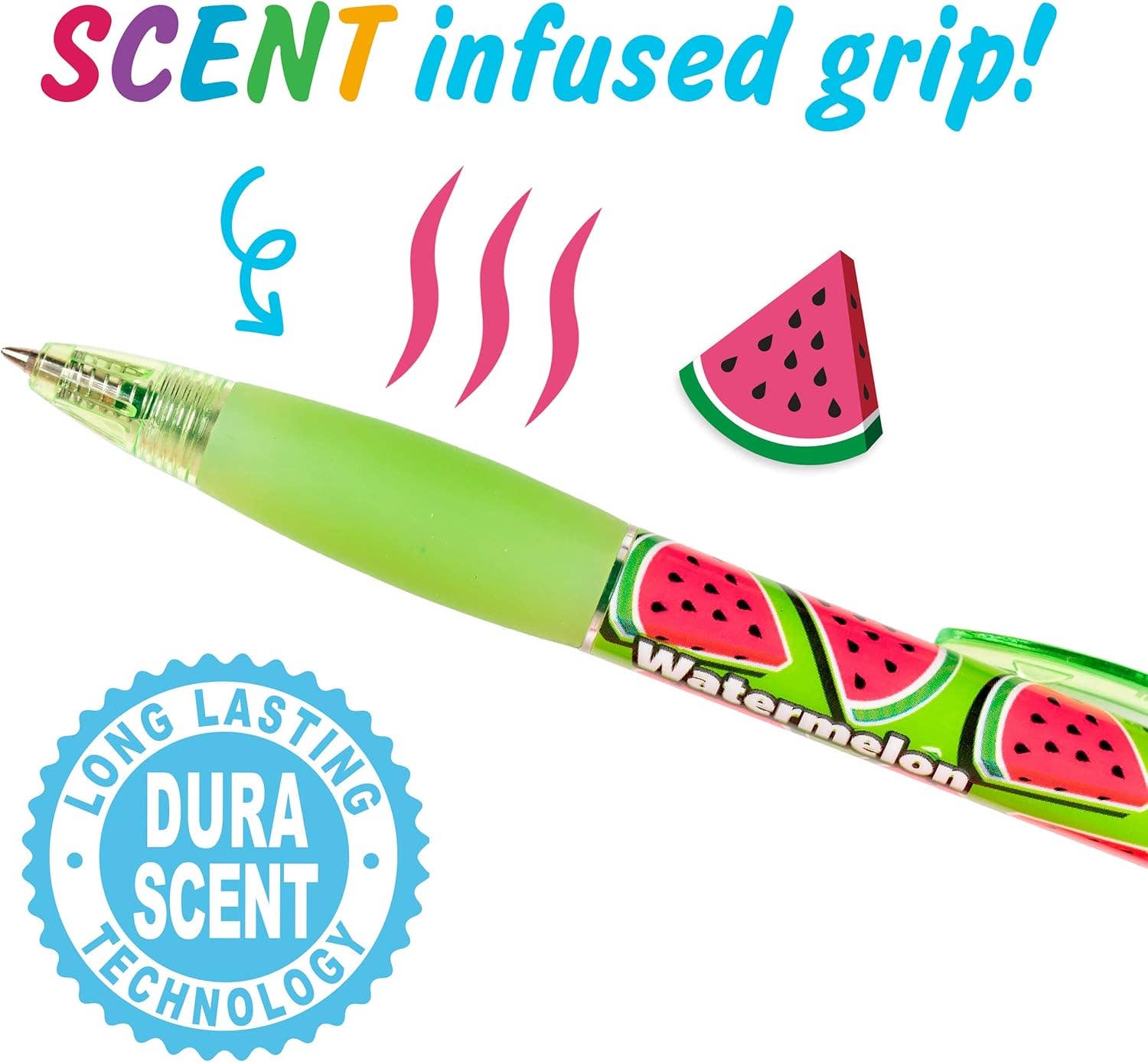 Scentco, Inc - Wholesale Pen - Smens - Glitter Gel - Scented Colored Gel Ink Pens - 8 Count2