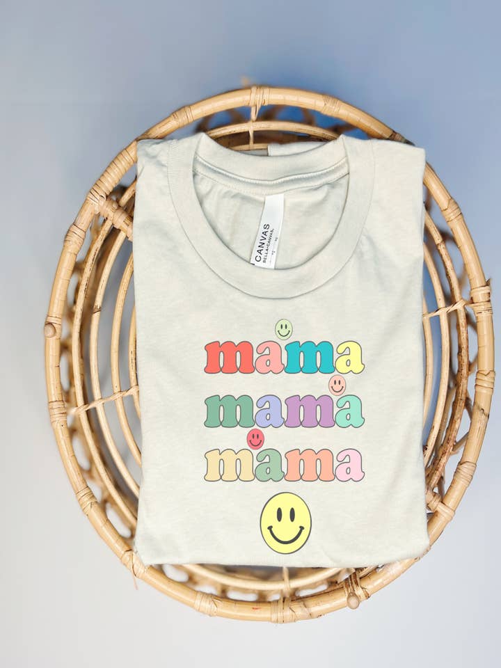 Colorful Mama Tee for wholesale by Zona Junkie