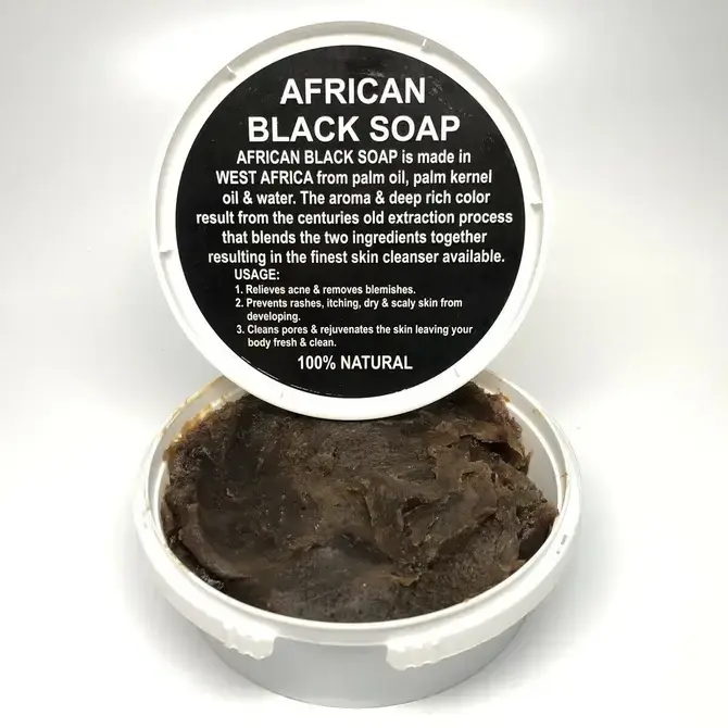 HalalEveryDay – wholesale Bar Soap – African Black Soap Paste3