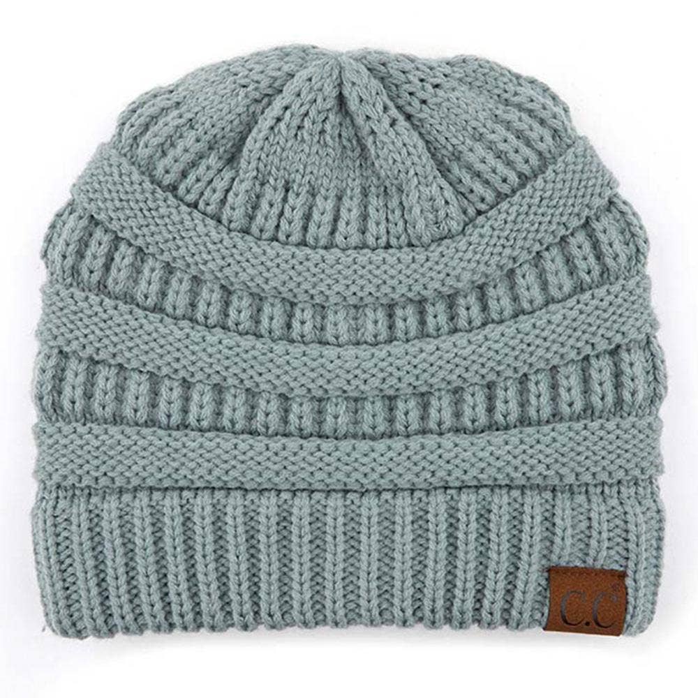 Oblige by G – Großhandel Beanie – Damen – Klassische Strickmütze mit C.C.-Etikett HAT-20A40