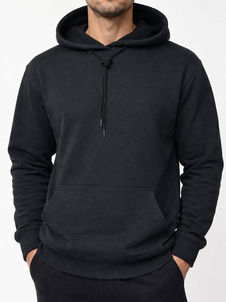 Hemp fleece hoodie for wholesale by Hemp Horizon