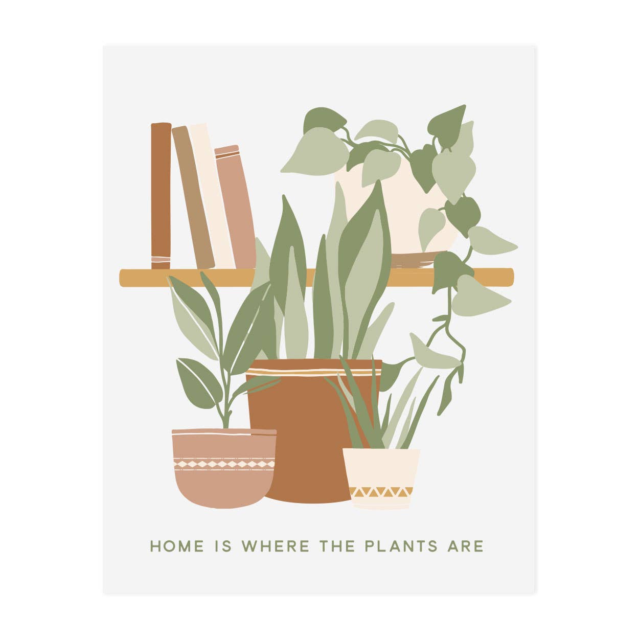 The Anastasia Co - Wholesale Art Print - Home is Where the Plants Are Art Print3