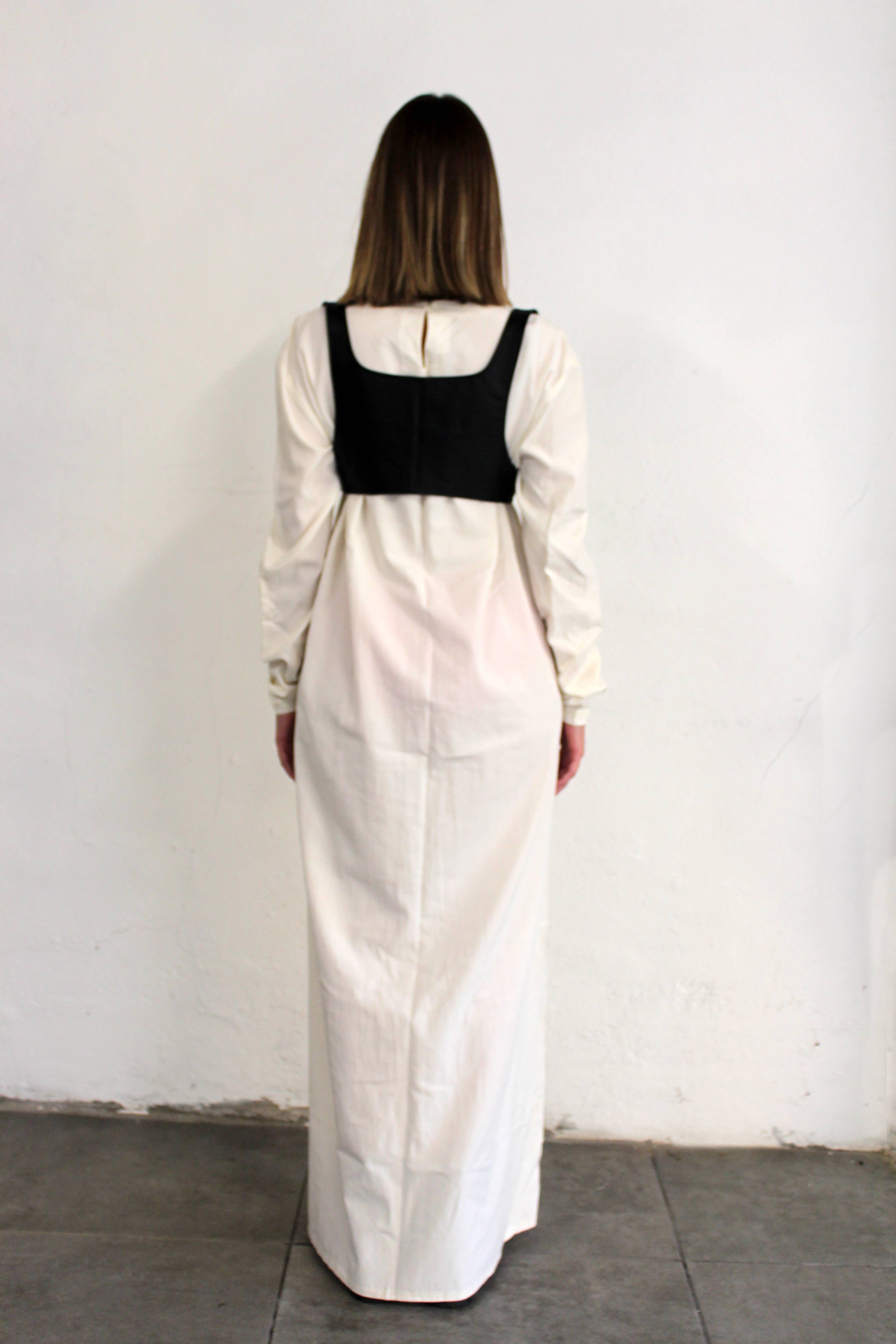 LM by Laura Mir - Wholesale Blouse - Dames - Corset met bandjes van nep leer LM5