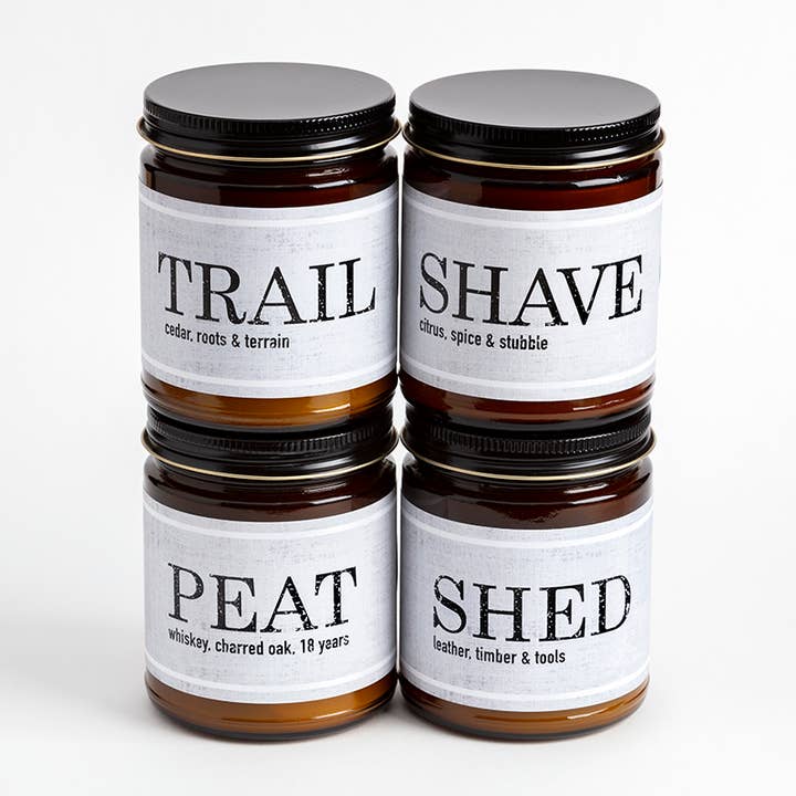 Collection de Bougies Territoire Sauvage - Fait Main pour la vente par Prosperity Candle