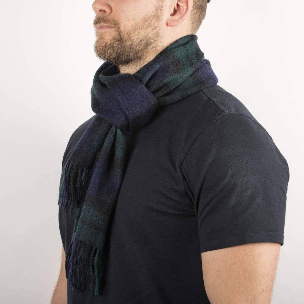 Eurostick - Wholesale Scarf - Unisex - Pure Wool Tartan Check Scarf61