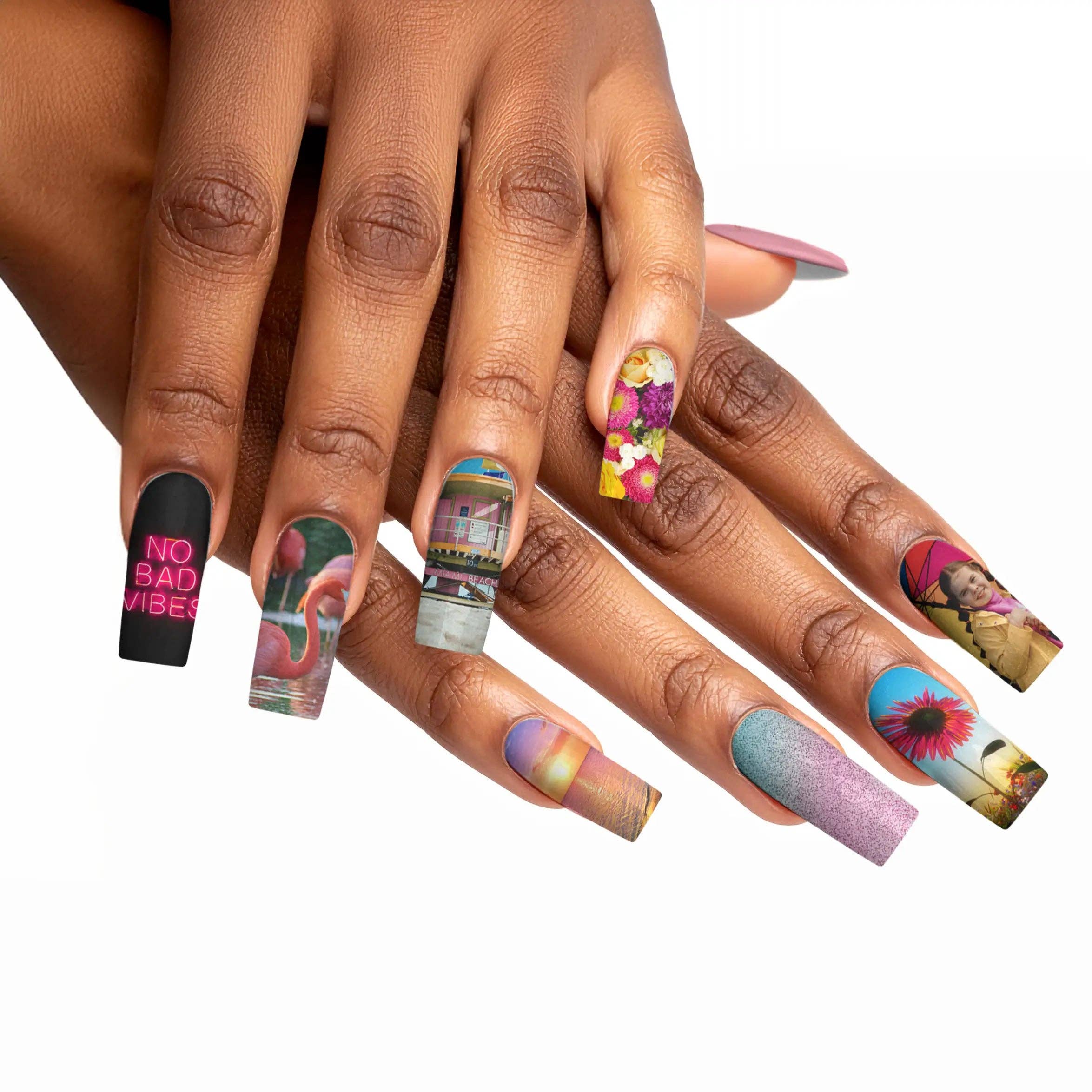 FYNE BODY - Wholesale Press-on/fake nails - Design Your Own Custom Press-On Nails - Oval44