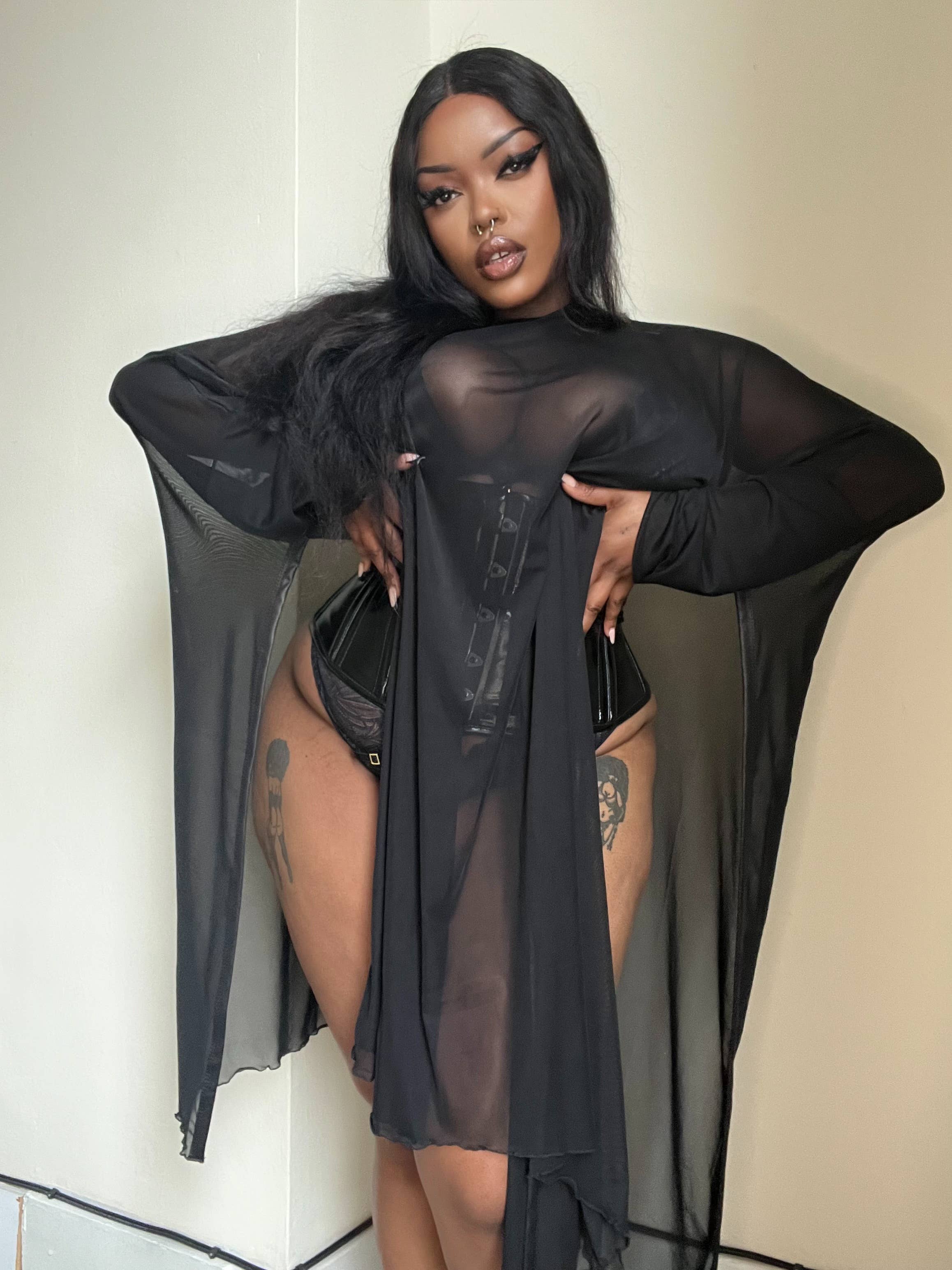 Necessary Evil (Kate's Clothing Ltd T/As) - Wholesale Dress - Women's - Necessary Evil Anahita Mesh Layer Dress7