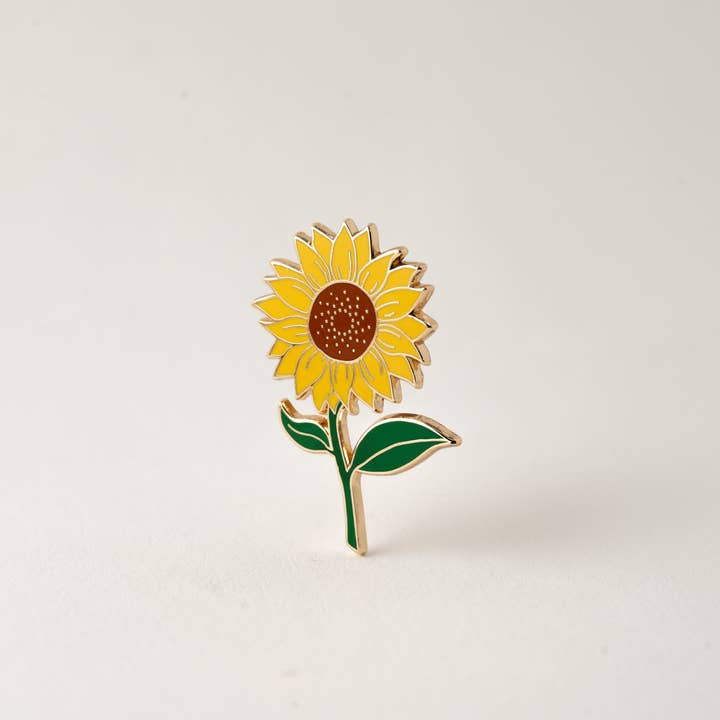 Happily Plants - Wholesale Lapel Pin/Button - Sunflower Lapel Pin, Garden Plant Flower Farm Gifts8