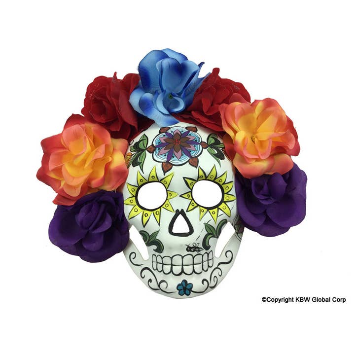 KBW Global Corp. - Wholesale Costume - Unisex - Day Of The Dead Mask