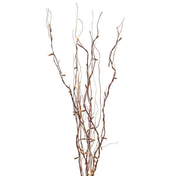 The Gerson Companies - Wholesale Artificial Flowers - Discount Natural Willow Convertible Lighted Branches0