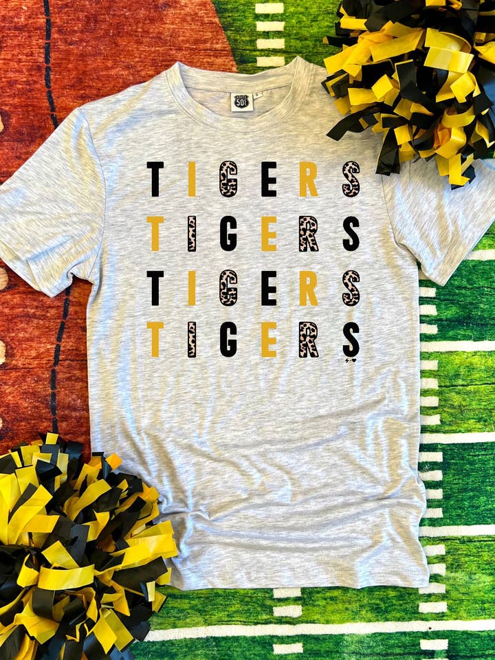 Team Color Block Custom Spirit Tee (SPIRIT1005-SUB-TEE) for wholesale by Hustle+Heart