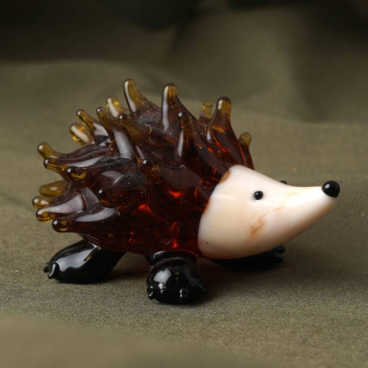 Fox and Fern Glass Hedgehog for wholesale by CGB Giftware