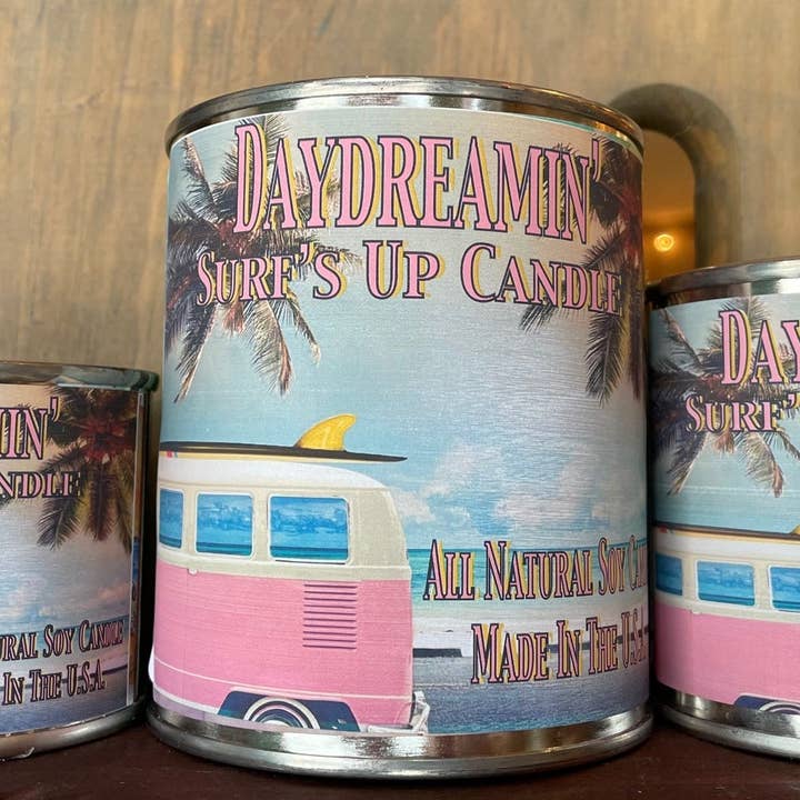 Daydreamin Paint Can Candle - Vintage Collection för wholesale av Surfs Up Candle