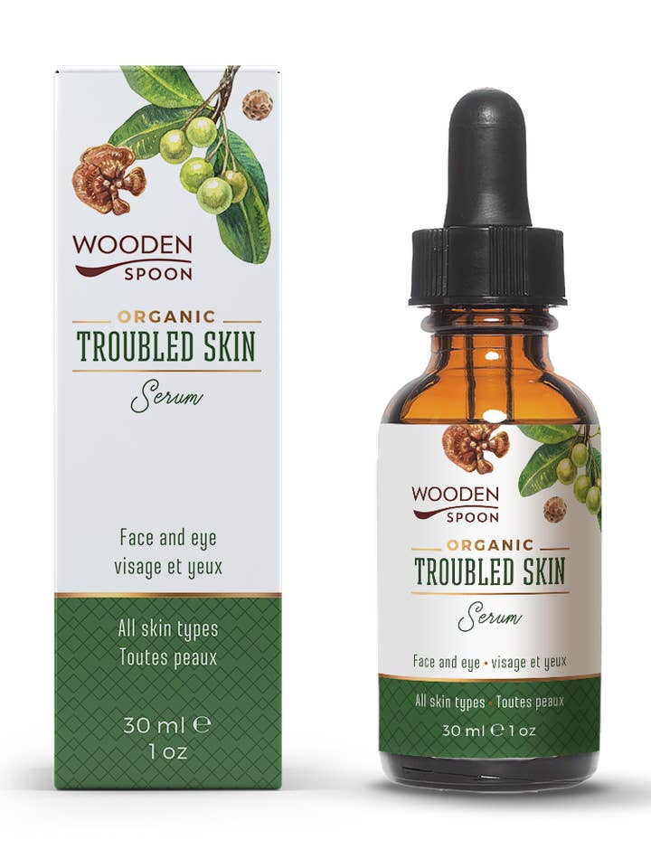 Ekologiskt ansiktsserum för problemhud - 30 ml för wholesale av Wooden Spoon