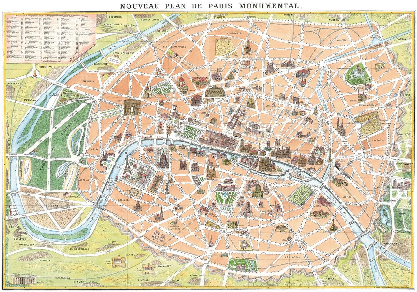 San Lorenzo Design - Wholesale Poster - Vintage Art Posters, Instituto Fotochromo Italiano, Classic65