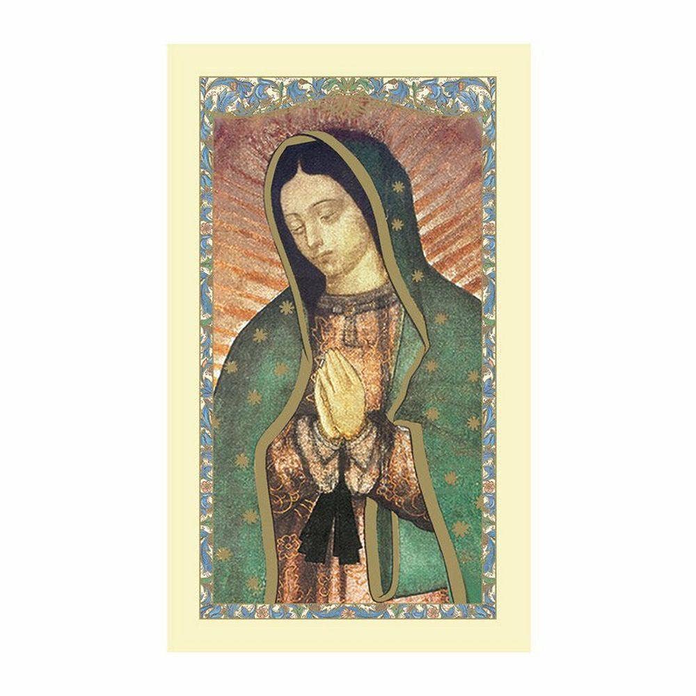 SAN JUDITAS RELIGIOUS ARTICLES - Wholesale Religious Card - PRAYER TO OUR LADY OF GUADALUPE0