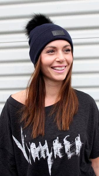 Sweat Active - Wholesale Beanie - Women's - Cashmere And Fur Pom Pom Beanie Hat16
