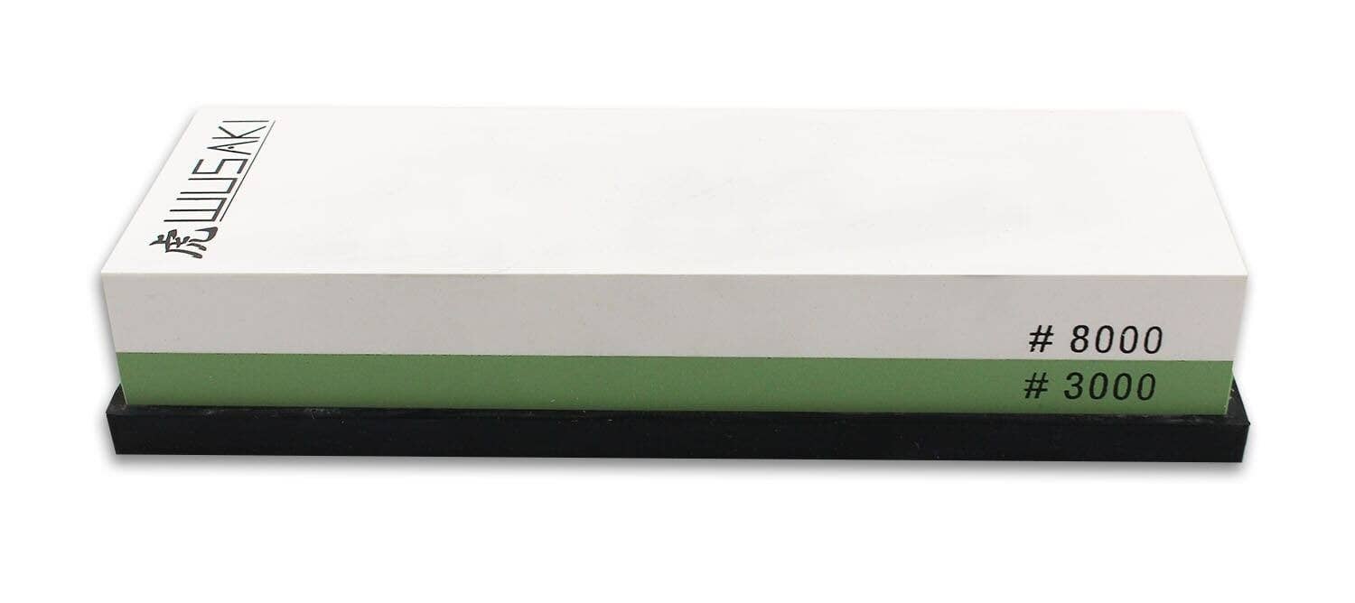 Les Découpeurs – Afiador de facas por atacado – Pedra de Afiar Grãos 3000/8000 + Base2