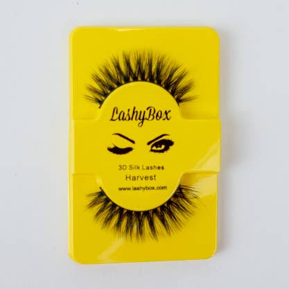 Lashybox - Harvest Premium 3D Lashes for wholesale by Ruby May Inc.