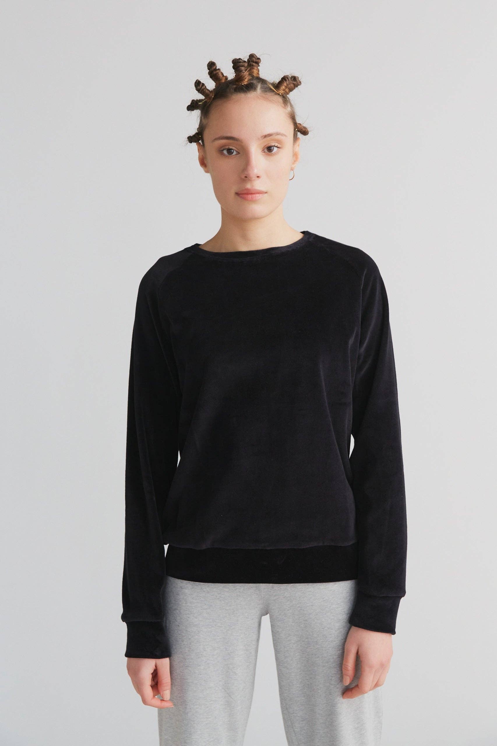 Leela Cotton - Wholesale Sweatshirt - Women's - 1277 Damen Nickysweatshirt14