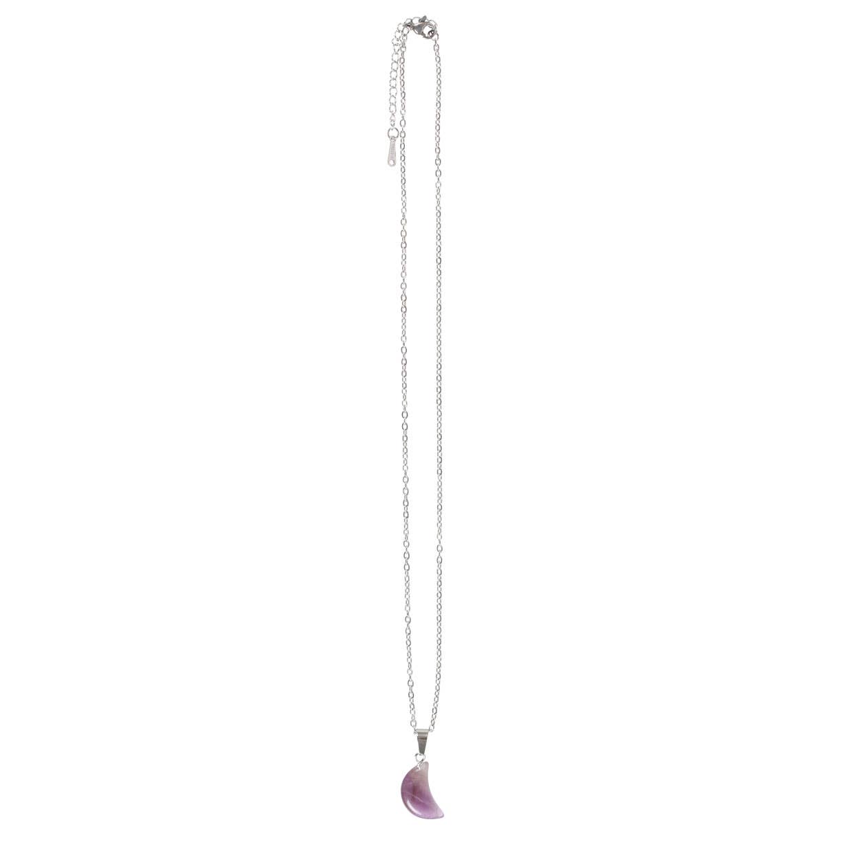 Something Different Wholesale – wholesale Everyday greeting card – Amethyst Crystal Moon Necklace on Greeting Card2