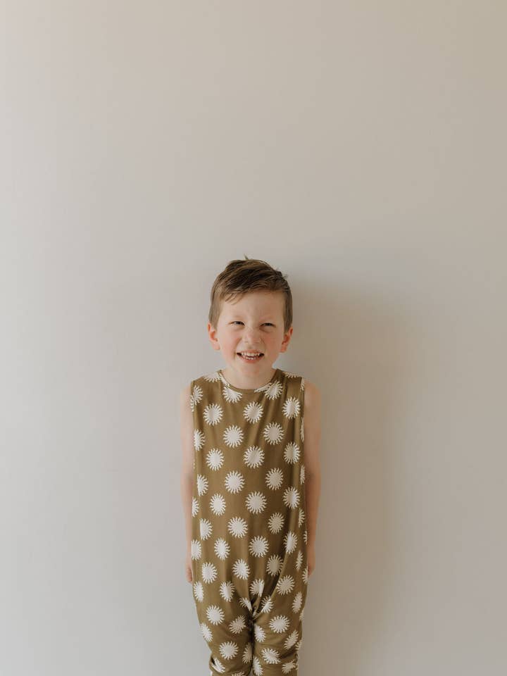 Forever French Baby - Wholesale Jumpsuit - Baby - Harem Bamboo Romper | Sol